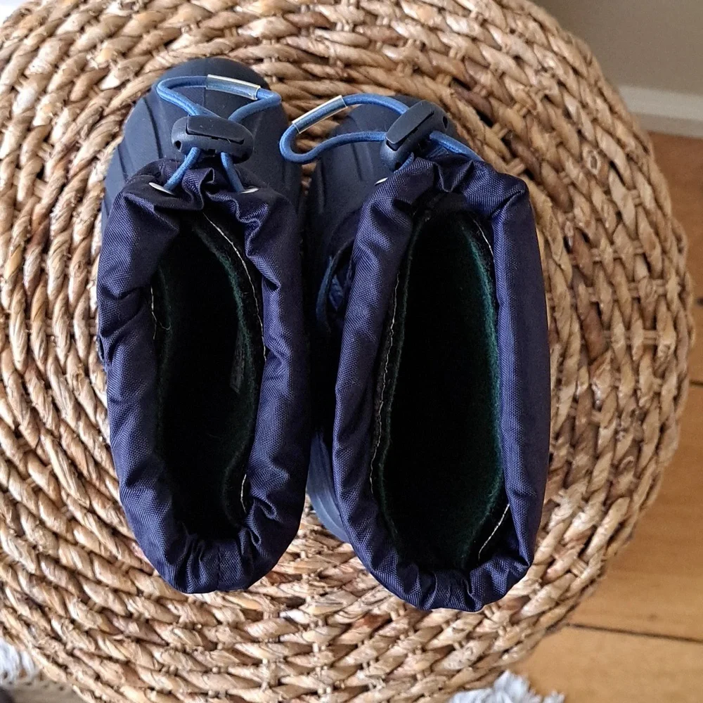 Sorel Youth Snow‎ Flurry Navy/Black Winter Waterproof/Insulated Boots 11